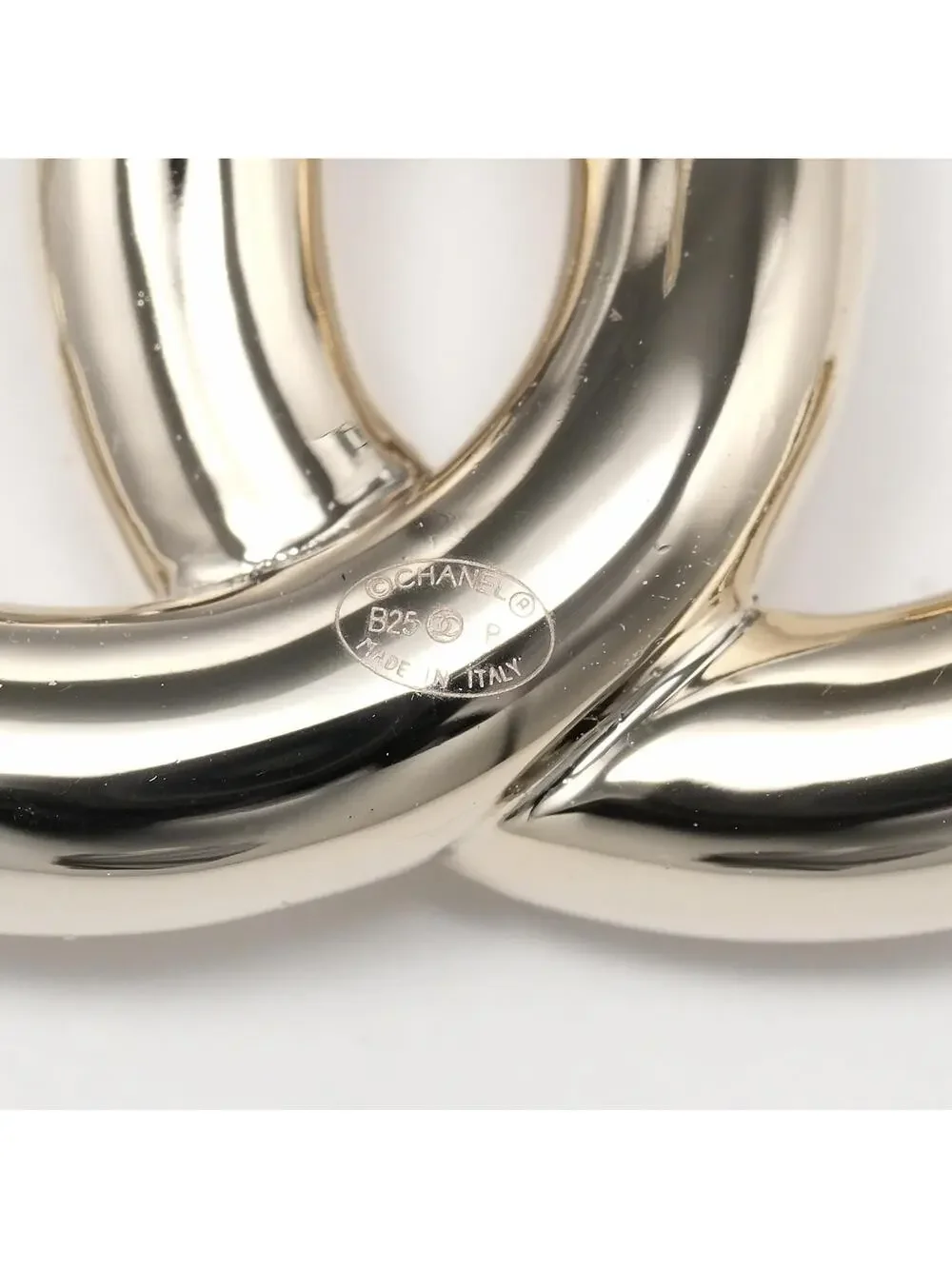 Chanel Cc Logo Earrings Metal #357846C10B